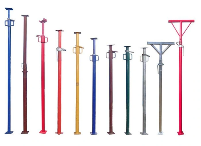 Metal Heavy Duty Adjustable Shoring Posts Construction Adjustable Steel Beam Support Scaffold Floor Props Jack for Build