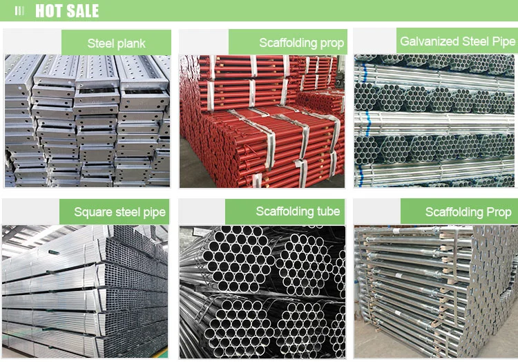 Tfco BS1139 Pipes ERW Welded Pre Galvanized Round Sch 40 Tube Scaffolding Steel Pipes and Tube Gi Pipe HDG Pipe Galvanized Steel Pipe