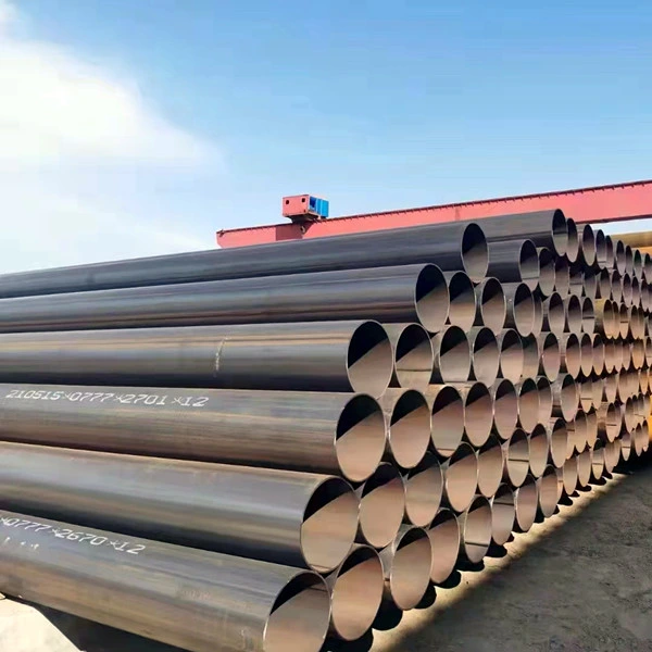 Factory Supplier A283 A153 A53 A106 Gr. a A179 Gr. C A214 Gr. C A192 A116 Honed Tube Black Iron Round Mild ERW Steel Pipe Welded Pipes and Tubes