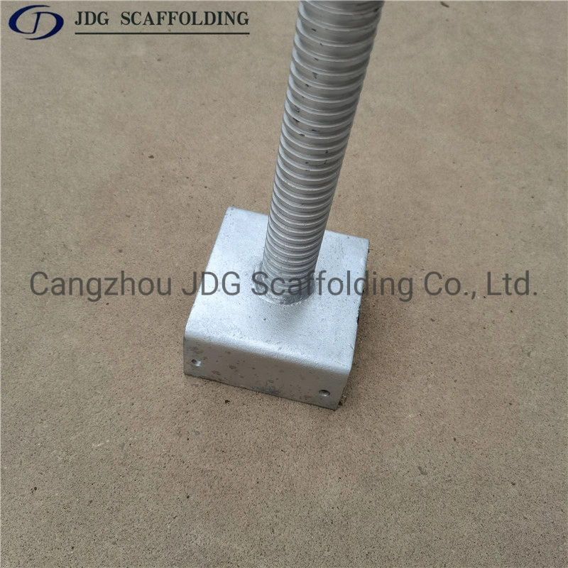 Scaffolding Accessories Adjustable Level Screw Base Jack for Construction Support