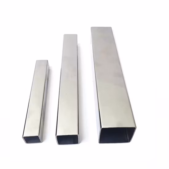 ASTM Redondo/Cuadrado Ss 201 304 316 310S 309S 409 904 430 6061 Cepillado/Espejo Pulido Sin soldadura/Soldada Acero inoxidable/Aluminio/Carbono/Tubería de tubo galvanizado Precio